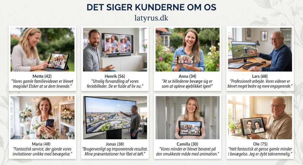 Spørgsmål om billedbehandling og foto til video Kreativt billedmotiv – eksempel fra Latyrus