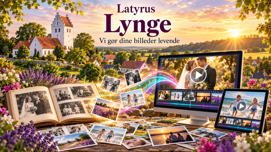 Foto til farve og video i Lynge Latyrus – fotoalbum og levende billeder for Lynge