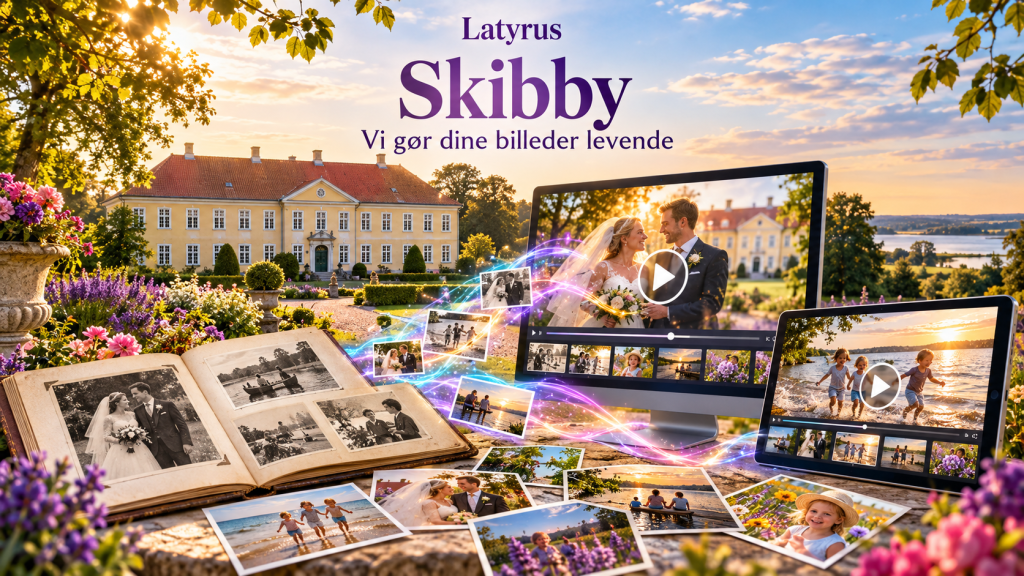 Foto til farve og video i Skibby Latyrus – fotoalbum og levende billeder for Skibby