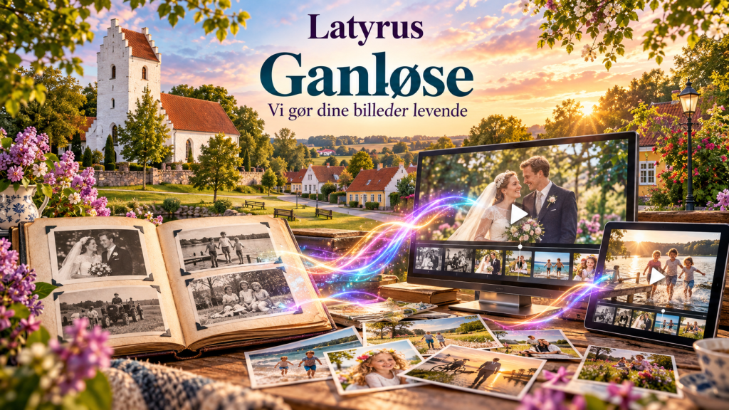 Foto til farve og video i Ganløse Latyrus – fotoalbum og levende billeder for Ganløse