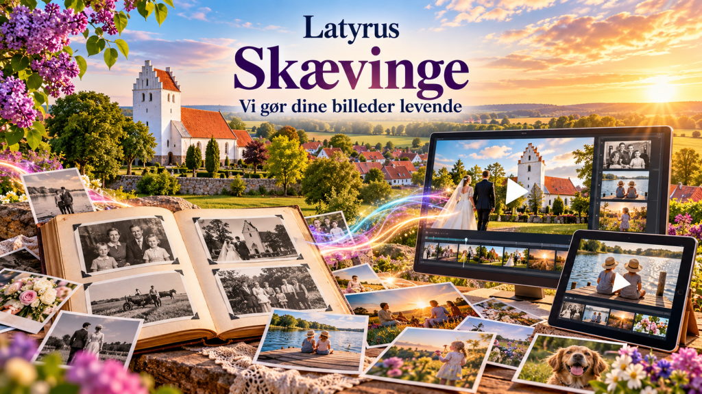 Foto til farve og video i Skævinge Latyrus – fotoalbum og levende billeder for Skævinge
