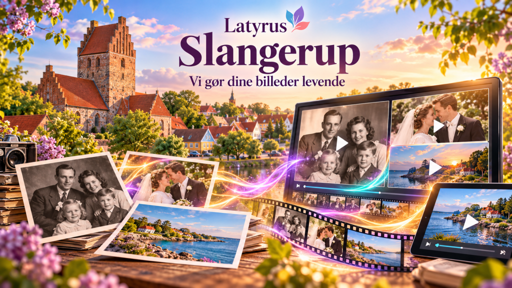 Foto til farve og video i Slangerup Latyrus – fotoalbum og levende billeder for Slangerup